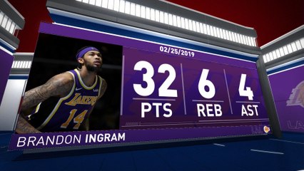 Brandon Ingram (32 points) Highlights vs. Memphis Grizzlies
