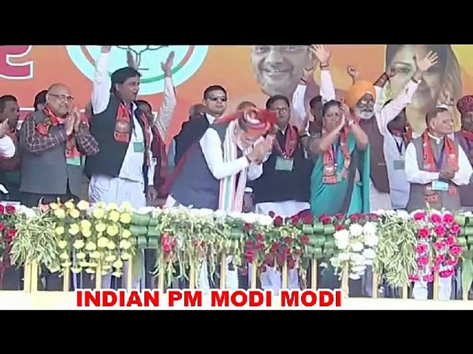 PM Narendra Modi addresses public meeting at Churu, Rajasthan