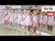 A dance teacher was left seeing double after four sets of twins joined her ballet class | SWNS TV
