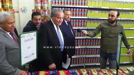 وزير التموين يفتتح أكبر مجمع للسلع الغذائية بالصعيد فى كوم أمبو