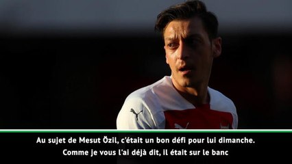 28e j. - Emery : "Important que tous les joueurs, dont Özil, soient disponibles"