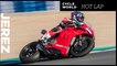 Circuito de Jerez on the 2019 Ducati Panigale V4 R - Cycle World Hot Lap