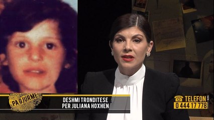 Pa Gjurme- Dëshmi tronditëse për rrëmbimin e 6 vjeçares/Kush e rrembeu dhe ku e dorëzuan Julianën?
