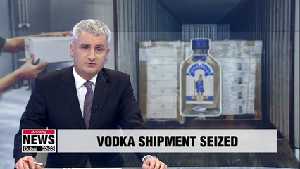 Netherlands seizes 90,000 bottles of vodka thought bound for North Korea