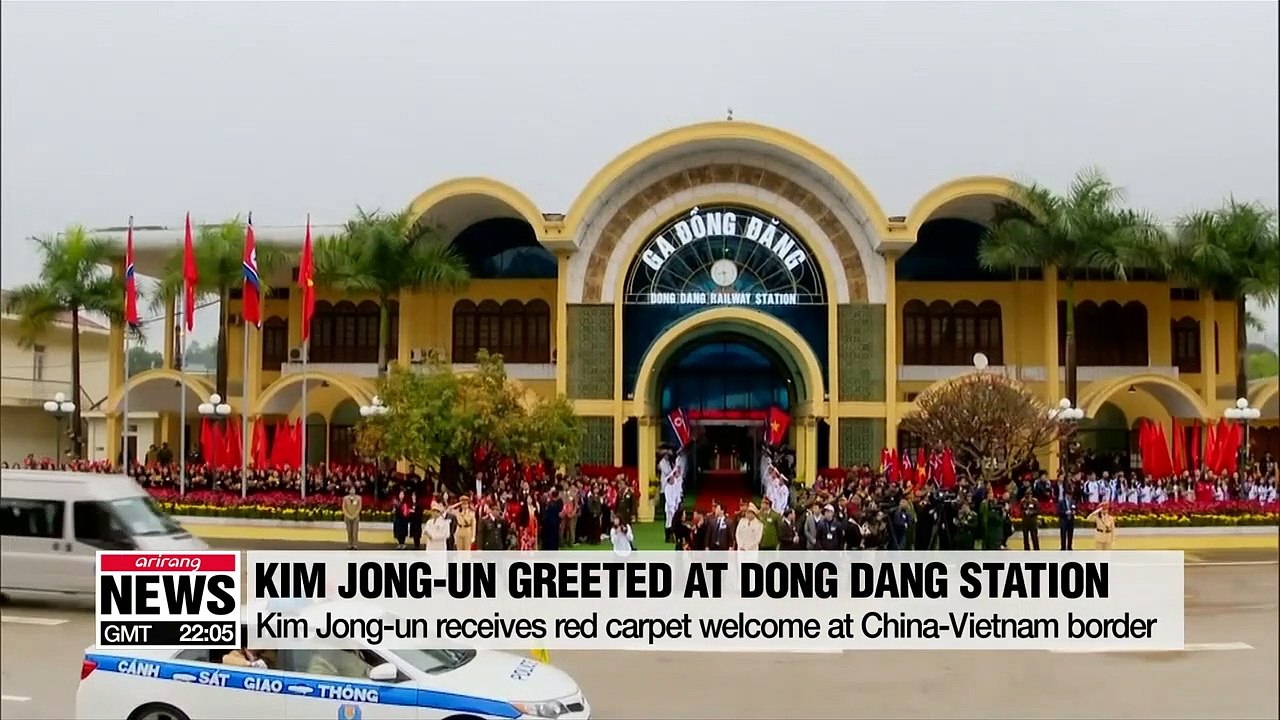 Kim Jong-un arrives in Vietnam after 65-hour train ride to meet with Trump