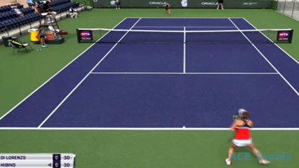 Francesca Di Lorenzo vs Nao Hibino  | Highlights Indian Wells 2019