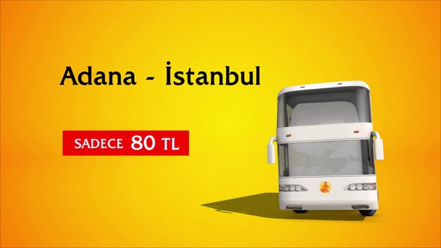 Adana - İstanbul Otobüs Bileti Sadece 80 TL biletexpert.com