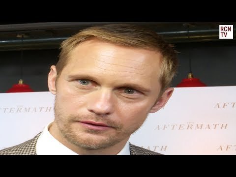 Alexander Skarsgard Interview The Aftermath Premiere