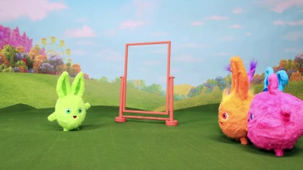 BRAND NEW - SUNNY BUNNIES Toyplay featuring Bunny Blabbers, Light Up & Bounce and Cannon Playset