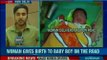 Budhana Shocker_ Uttar Pradesh hospital apathy; woman delivers baby on road