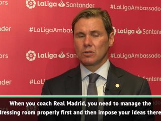 Solari must manage Real Madrid's dressing room - Redondo
