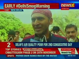 Delhi's air quality poor for 2nd consecutive day; 'dare to run' event to create