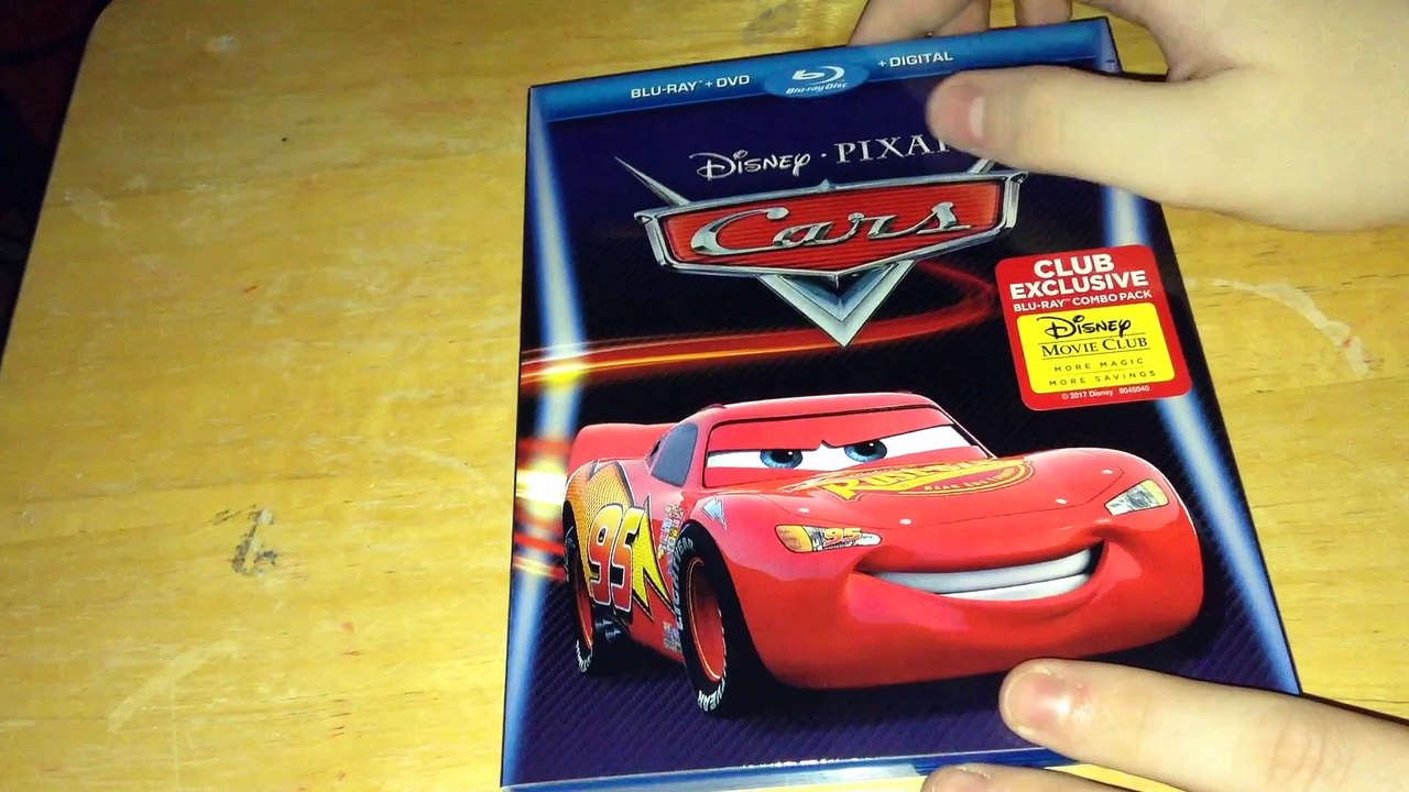 Cars Blu-Ray/DVD/Digital HD Unboxing