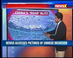 NewsX accesses pictures of Chinese incursions; China build roads