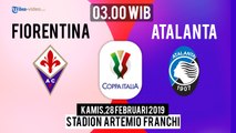 Jadwal Live Semifinal Coppa Italia, Fiorentina Vs Atalanta, Kamis Pukul 03.00 WIB