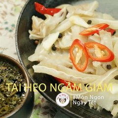 Cách làm TAI HEO NGÂM GIẤM CHUA NGỌT - Món Ngon Ngày Tết
