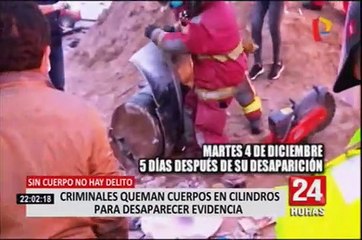 Tres mujeres han sido halladas muertas dentro de cilindros en los últimos meses