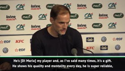 It's a gift to coach Di Maria at PSG - Tuchel