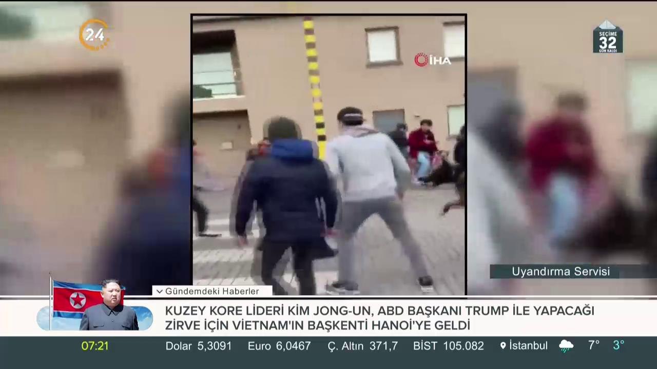 Türk öğrenciler direndi