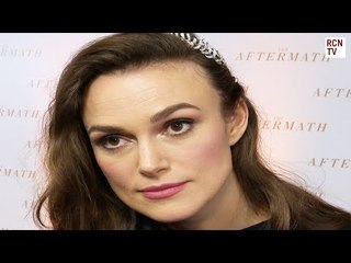 Keira Knightley Interview The Aftermath Premiere