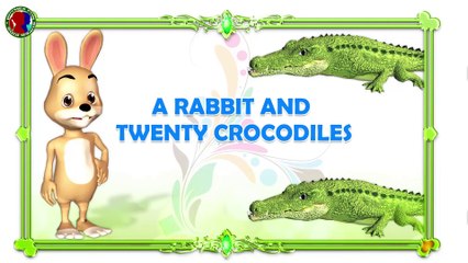A Rabbit And Twenty Crocodiles Moral Story  For Childrens ## || English Stories For Toddlers