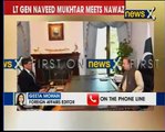 Lt General Naveed Mukhtar met Nawaz Sharif, DG ISI discussed internal security  policy with Pak PM