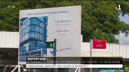 Urbanisme, bientôt des tours à Papeete ?