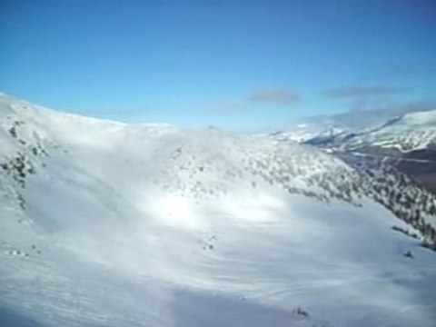 Blackcomb depuis Whistler