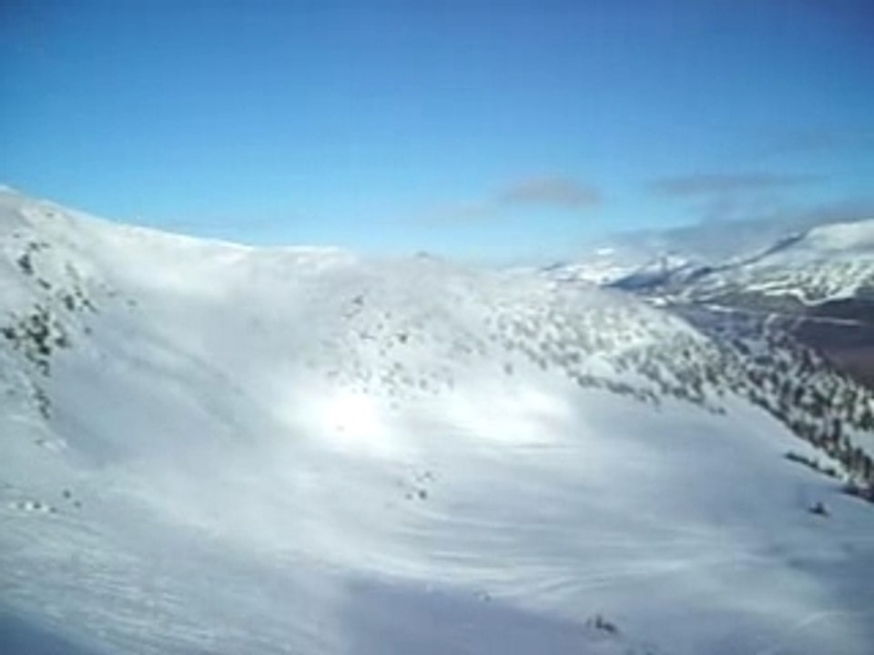 Blackcomb depuis Whistler