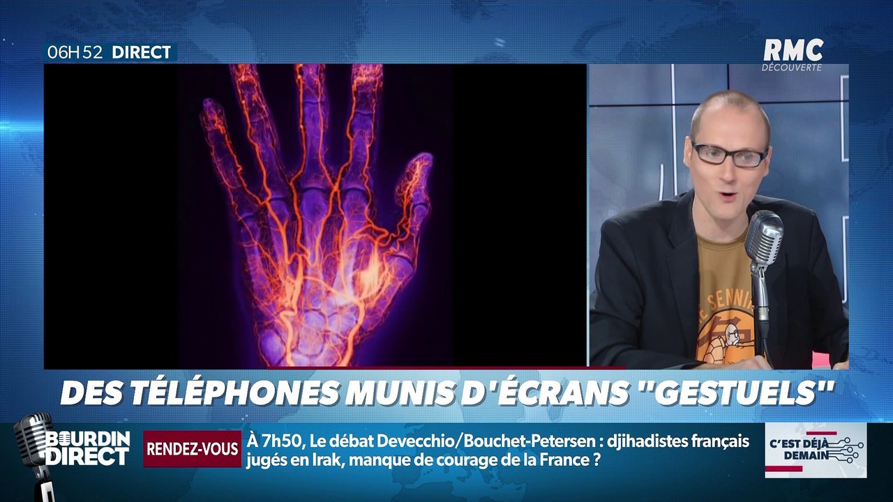 La chronique d'Anthony Morel : Des téléphones munis d'écrans "gestuels" - 27/02