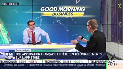 Anthony Morel: Une application française en tête des téléchargements sur App Store - 27/02
