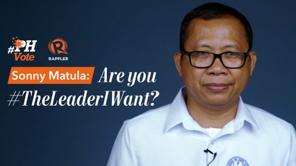 Sonny Matula: Are you #TheLeaderIWant?