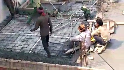 concreting and slab work! very tough!