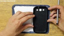 How to make a Phone Case out of Jeans - DIY Wallet Phone Case Easy2019
