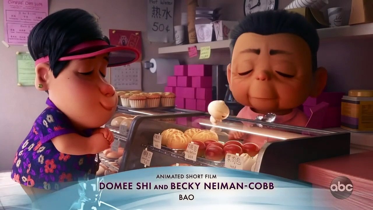 BAO Accepts the Oscar for Short Film (Animated)