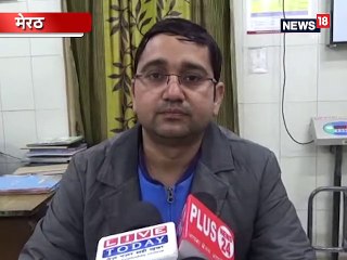 मेरठ में पुलिस और बदमाशों के बीच मुठभेड़, गिरफ्तार