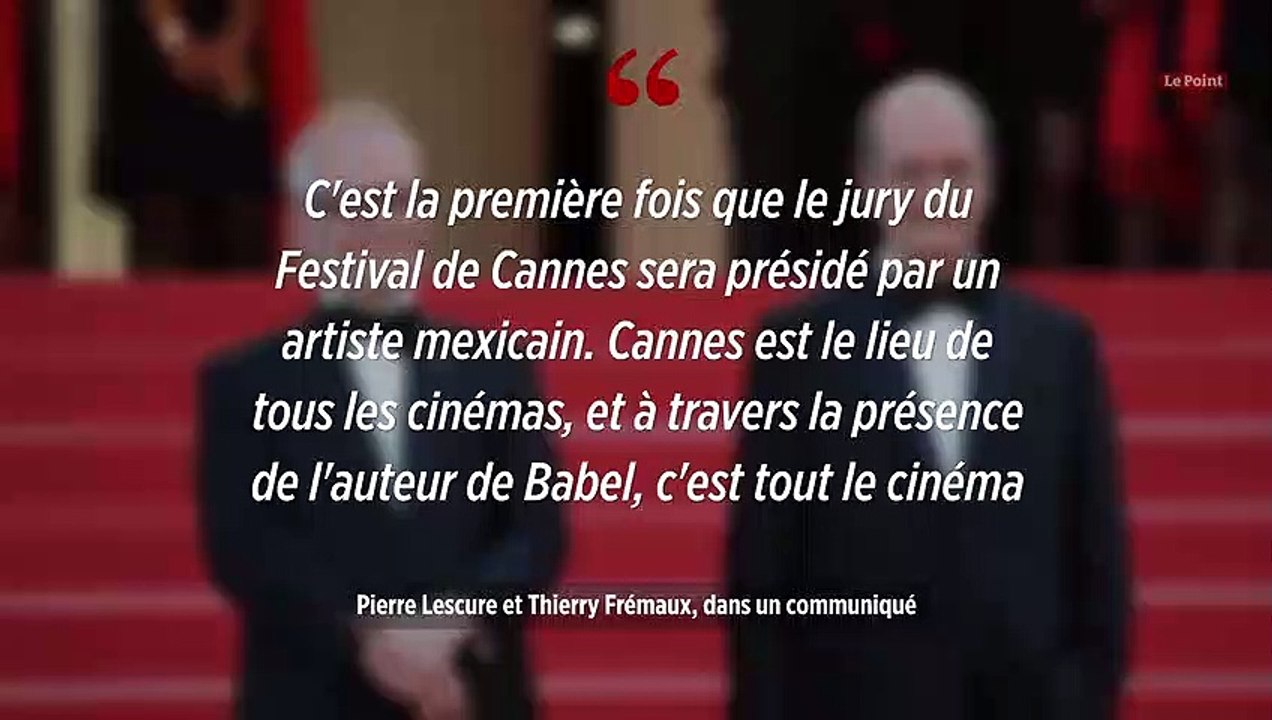 Alejandro González Iñárritu, président du jury de Cannes 2019