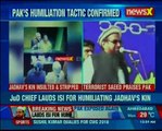 Terrorist Hafiz Saeed lauds Pakistan for humiliating Kulbhushan Jadhav's kin