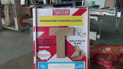 Çin oyunu Tangram Afyonkarahisar’dan Almanya’ya ihraç edilecek