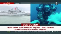 Mavi Vatan 2019 tatbikatı başladı