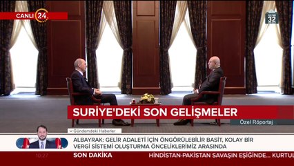 Numan Kurtulmuş 24 TV'de