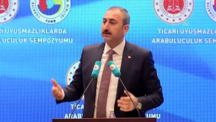 Bakan Gül: 'Arabuluculuk, uyuşmazlığı derinleşmeden çözmenin bir yoludur'- ANKARA