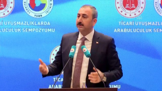 Bakan Gül: 'Arabuluculuk, uyuşmazlığı derinleşmeden çözmenin bir yoludur'- ANKARA