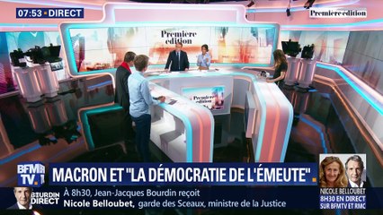 L'édito de Christophe Barbier : Macron et "la démocratie de l'émeute"