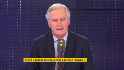 "Le no-deal ça n’est pas mon option, mais c’est un risque qui s’aggrave", juge Michel Barnier, négociateur en chef du Brexit