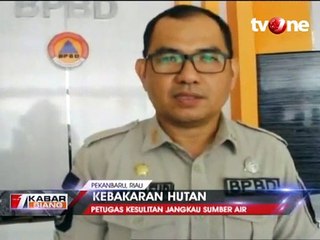 BPBD Riau Kirim 15 Pompa Air Upaya Padamkan Kebakaran Lahan