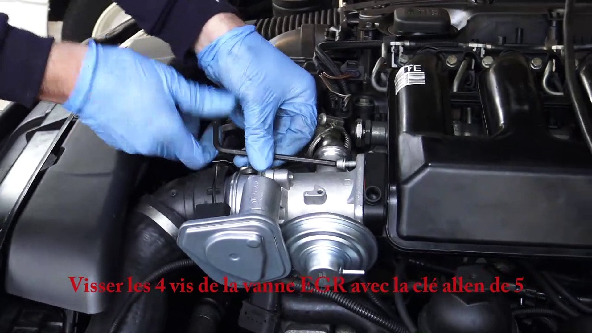 Remontage Vanne EGR BMW 330 D - Vidéo Dailymotion