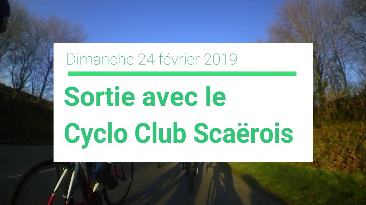 Sortie avec le Cyclo Club Scaërois