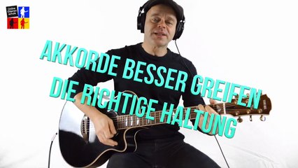 So kannst du jeden Akkord greifen | Gitarre richtig halten | Gitarre lernen