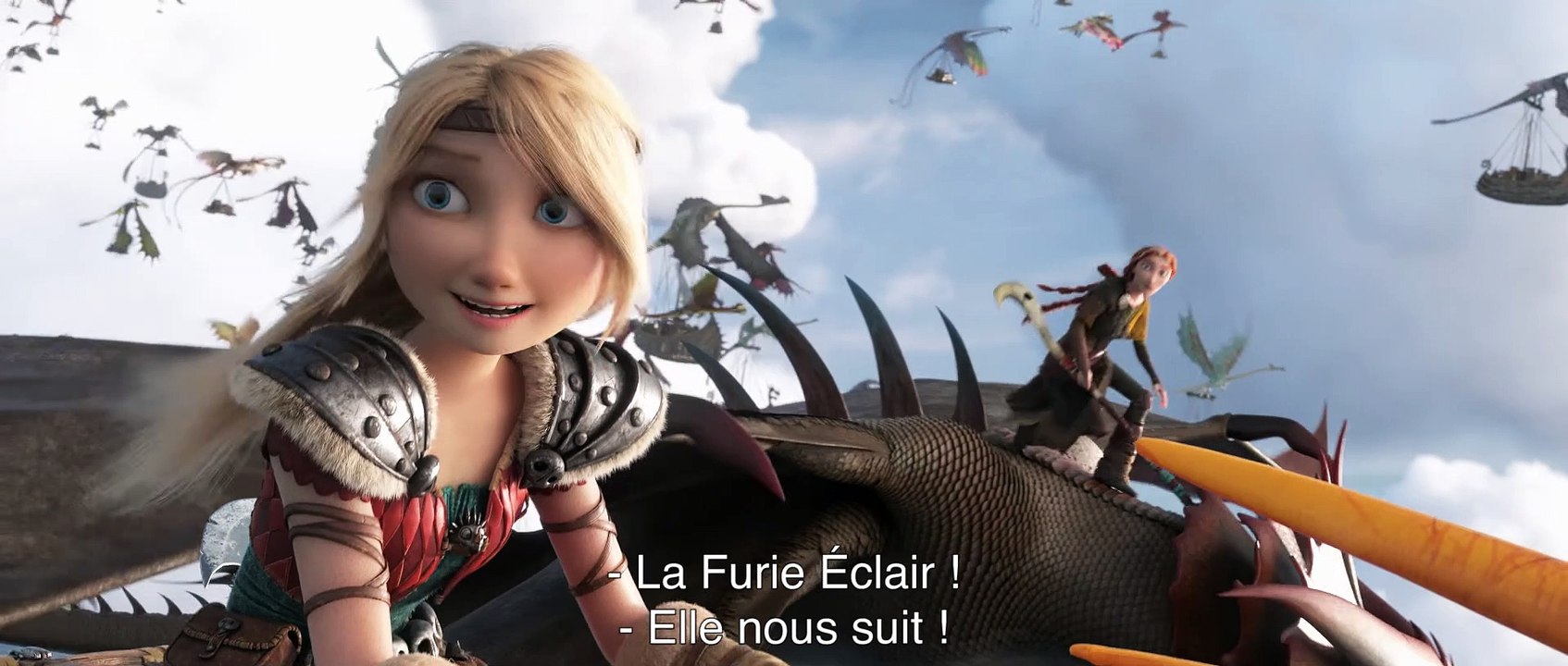 Dragons 3  Le Monde Caché - Extrait du film - La Furie Éclair